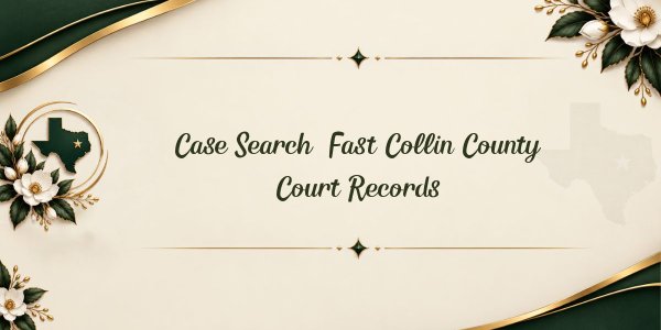 Case Search: Fast Collin County Court Records