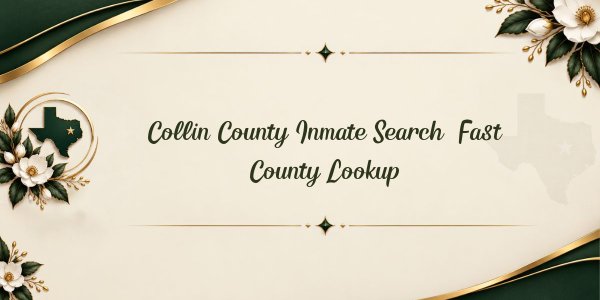 Collin County Inmate Search: Fast County Lookup