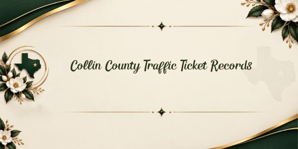 Collin County Traffic Ticket Records