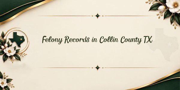 Felony Records in Collin County TX