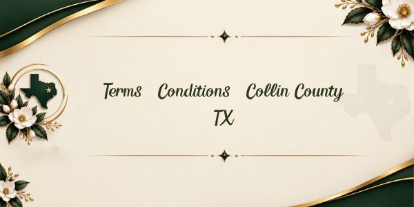 Terms & Conditions - Collin County TX
